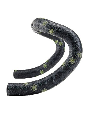 SUPER STICKY KUSH TAPE GALAXY NEON YEL PRINT/ANO BLK PLUGS